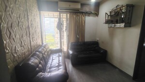Living Room in 1 BHK Apartment at Krishna Heights Ghansoli, Ghansoli – for Rent