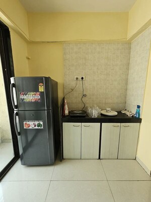 Kitchen in 2 BHK Apartment at Krishna Heights Ghansoli, Ghansoli – for Rent