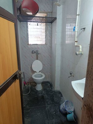 Bathroom in 1 BHK Apartment at Srishti complex Powai, Powai – for Rent
