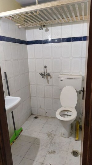 Bathroom in 3 BHK Apartment at Bani Park – for Rent