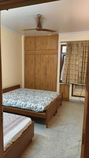Bedroom in 3 BHK Apartment at Bani Park – for Rent