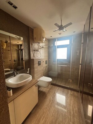 Bathroom in 4 BHK Builder Floor at Greater Kailash ii – for Rent