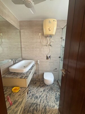 Bathroom in 4 BHK Builder Floor at Greater Kailash ii – for Rent