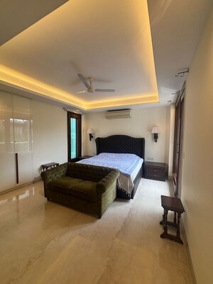 Living Room in 4 BHK Builder Floor at Greater Kailash ii – for Rent