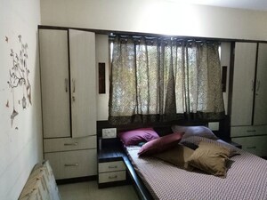 Bedroom in 3 BHK Apartment at Kakade City, Karve Nagar – for Rent