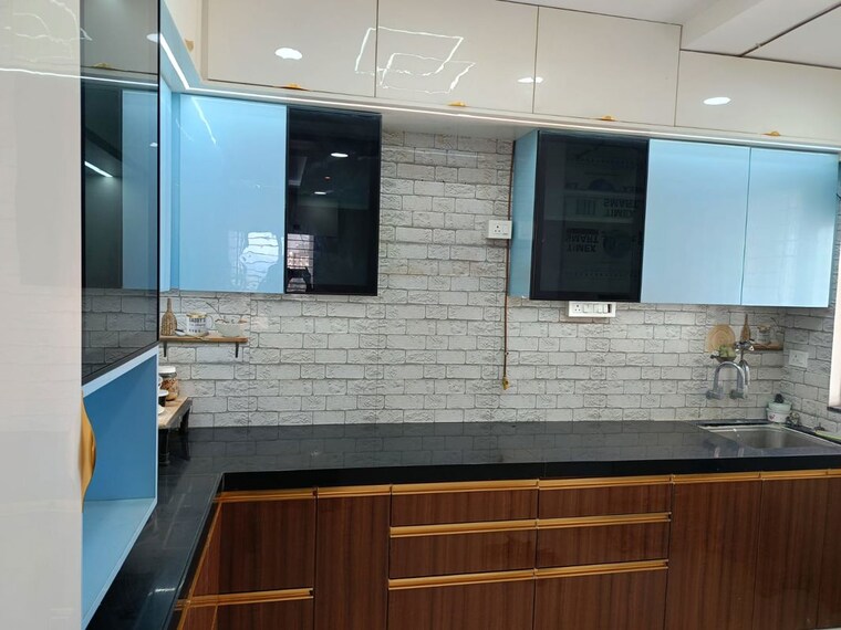 Kitchen, kunal-iconia 3 Bedroom 1024 Sq.Ft. Apartment In Mamurdi Pune 10640192