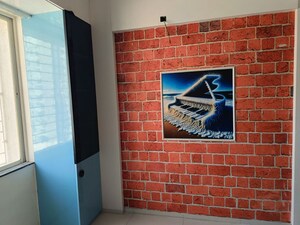 Bathroom in 3 BHK Apartment at Kunal Iconia, Mamurdi – for Rent