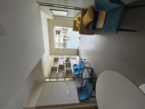 Staircase in 3 BHK Apartment at Godrej Nest Kandivali, Kandivali East – for Rent