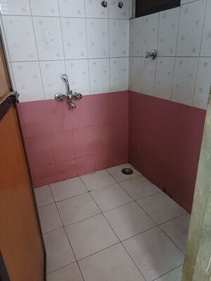 Bathroom in 1 BHK Apartment at Surya Kiran CHS Ghansoli, Ghansoli – for Rent