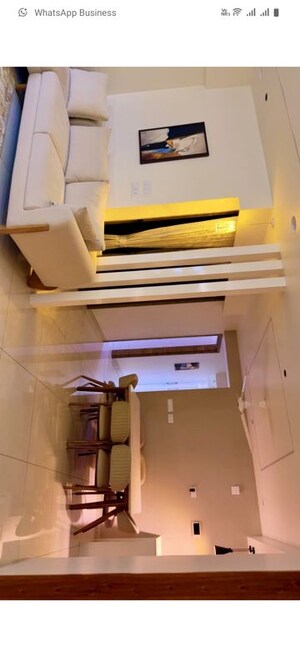 Staircase in 3 BHK Apartment at Amogha By Adani Realty, Shantigram – for Rent