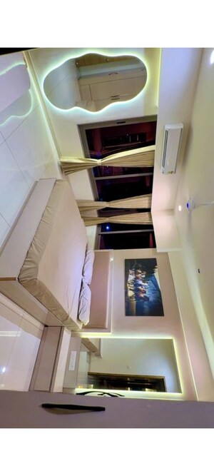 Staircase in 3 BHK Apartment at Amogha By Adani Realty, Shantigram – for Rent