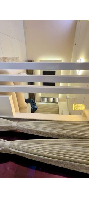 Staircase in 3 BHK Apartment at Amogha By Adani Realty, Shantigram – for Rent