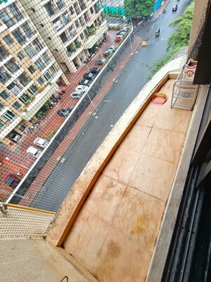 Balcony in 1 BHK Apartment at K Raheja Raheja Residency, Malad East – for Rent