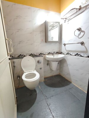 Bathroom in 1 BHK Apartment at K Raheja Raheja Residency, Malad East – for Rent
