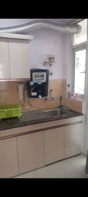 Kitchen in 3 BHK Apartment at Omaxe R2, Gomti Nagar – for Rent