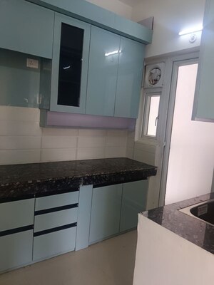 Kitchen in 3 BHK Apartment at Shri Radha Aqua Garden, Sector 16b Greater Noida – for Rent
