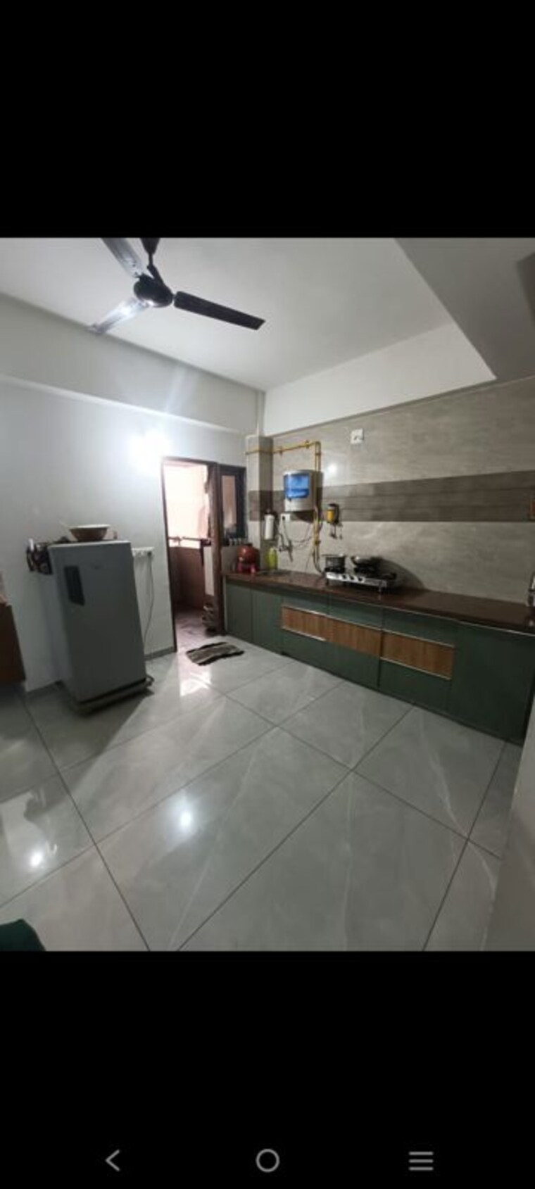 Kitchen, diwali-skyz 3 Bedroom 1450 Sq.Ft. Apartment In Near Vaishno Devi Circle On Sg Highway Ahmedabad 10640320