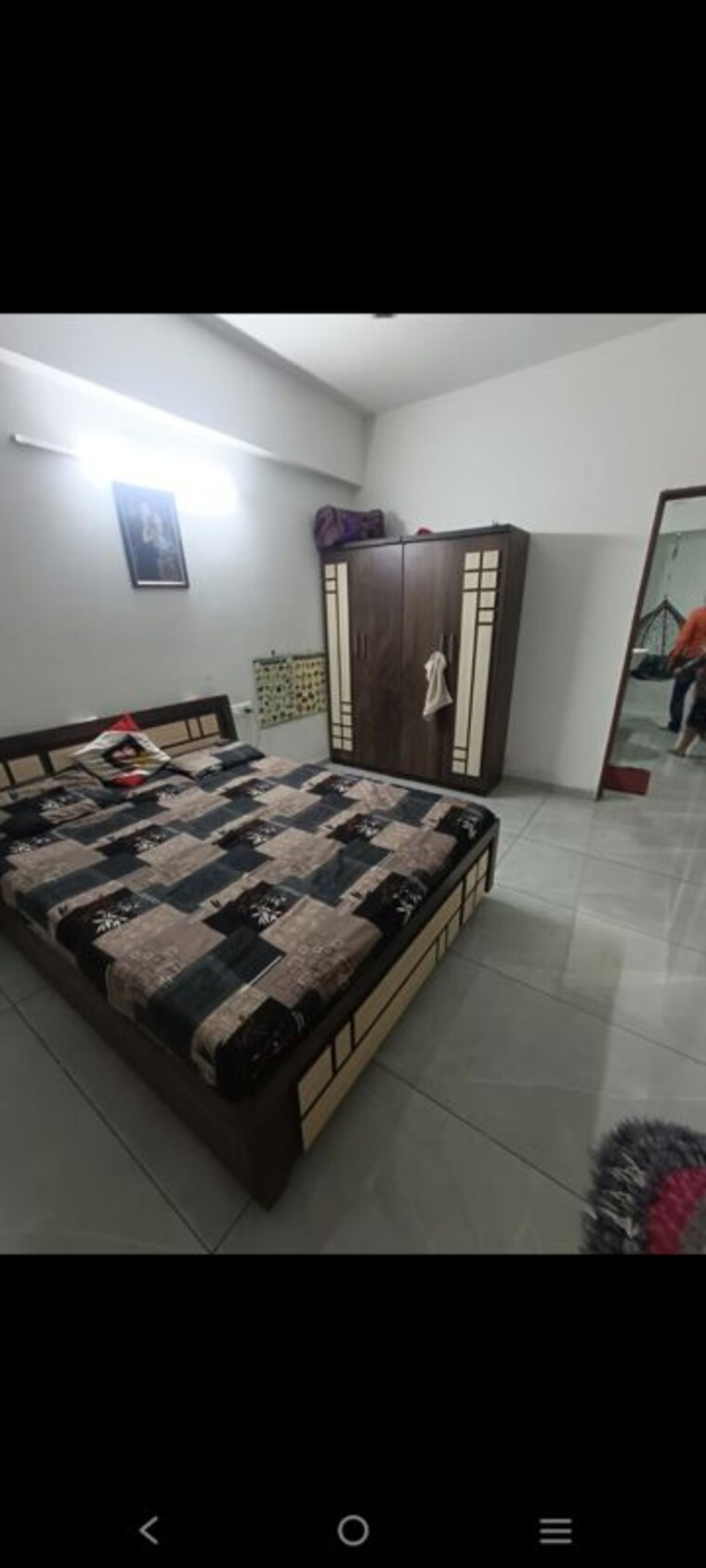 Bedroom, diwali-skyz 3 Bedroom 1450 Sq.Ft. Apartment In Near Vaishno Devi Circle On Sg Highway Ahmedabad 10640320