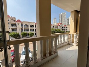 Balcony in 4 BHK Apartment at Ansal Esencia - Sovereign Floors, Sector 67 – for Rent