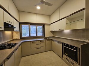 Kitchen in 3 BHK Apartment at Bandra West – for Rent
