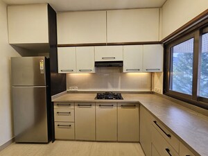 Kitchen in 3 BHK Apartment at Bandra West – for Rent