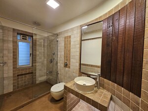 Bathroom in 3 BHK Apartment at Bandra West – for Rent