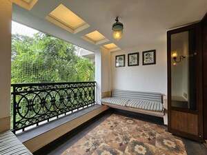 Balcony in 3 BHK Apartment at Bandra West – for Rent