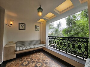 Balcony in 3 BHK Apartment at Bandra West – for Rent