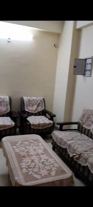 Living Room in 3 BHK Apartment at Vasu Fortune Residency, Raj Nagar Extension – for Rent