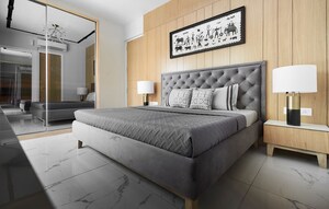 Bedroom in 4 BHK Apartment at Courtyard Primero, Gotri – for Sale