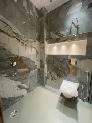 Bathroom in 3 BHK Builder Floor at Rohini Sector 25 – for Sale