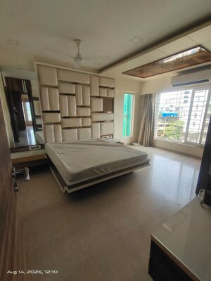 Living Room in 3 BHK Apartment at S Raheja Hari Bhavan, Khar West – for Rent