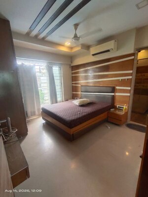 Living Room in 3 BHK Apartment at S Raheja Hari Bhavan, Khar West – for Rent