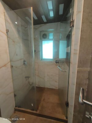 Bathroom in 3 BHK Apartment at S Raheja Hari Bhavan, Khar West – for Rent