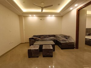 Living Room in 2 BHK Apartment at Freedom Fighters Enclave – for Rent
