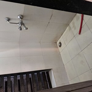 Bathroom in 1 BHK Apartment at Krishna Residency Ghansoli, Ghansoli – for Rent