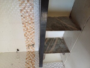 Kitchen in 1 BHK Apartment at Krishna Residency Ghansoli, Ghansoli – for Rent