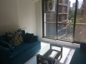 Living Room in 2 BHK Apartment at Khar West – for Rent