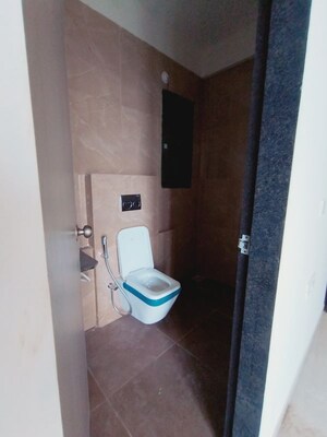 Bathroom in 1 RK Apartment at Dhamji Shamji Mahavir Spring Tulip Phase 1, Pokhran Road No Two – for Rent