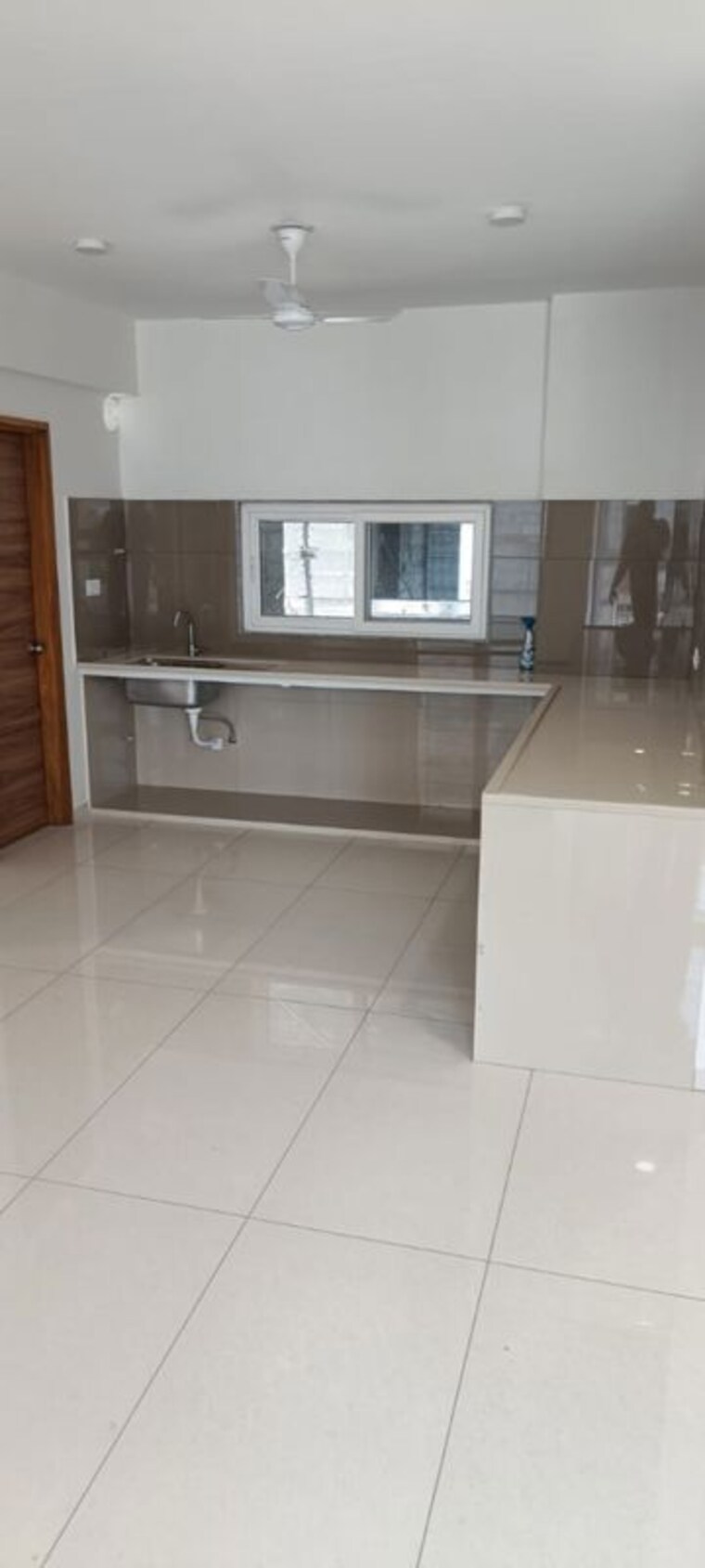 Kitchen, fortune-air 3 Bedroom 1080 Sq.Ft. Apartment In Gotri Vadodara 10640521