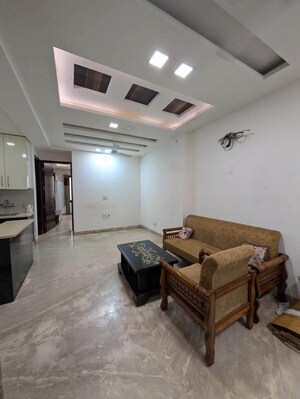 Living Room in 2 BHK Apartment at Freedom Fighters Enclave – for Rent