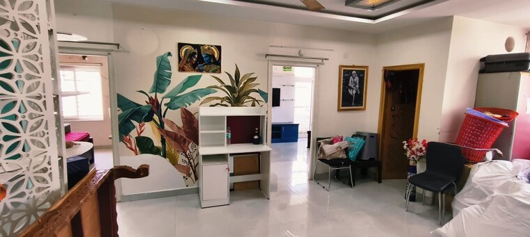 Living Room, 9-star-enclave 3 Bedroom 1650 Sq.Ft. Apartment In Manikonda Hyderabad 10640536