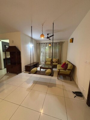 Living Room in 2.5 BHK Apartment at Prestige Kew Gardens, Bellandur – for Rent