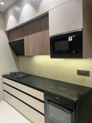 Kitchen in 3 BHK Builder Floor at Rajouri Garden – for Rent