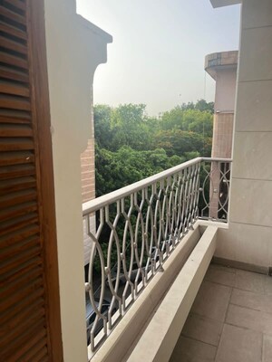 Balcony in 3 BHK Builder Floor at Rajouri Garden – for Rent