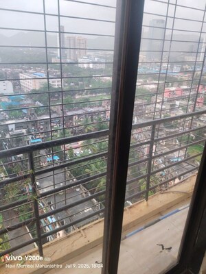 Balcony in 2 BHK Apartment at Gajra Bhoomi Parth, Ghansoli – for Rent