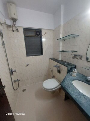 Bathroom in 2 BHK Apartment at Chembur – for Rent