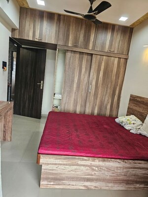 Master Bedroom in 2 BHK Apartment at Gajra Bhoomi Parth, Ghansoli – for Rent