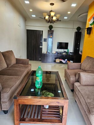 Living Room in 2 BHK Apartment at Gajra Bhoomi Parth, Ghansoli – for Rent