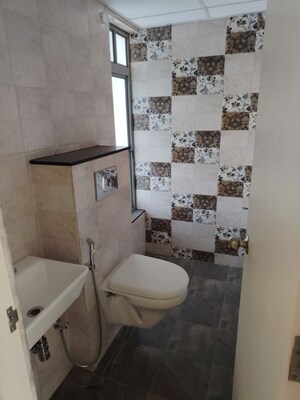 Bathroom in 2 BHK Apartment at Mahindra Happinest Tathawade Phase 1, Tathawade – for Rent